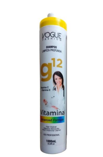 Imagem de Shampoo da Escova Progressiva G12 Vogue Fashion 1Litro