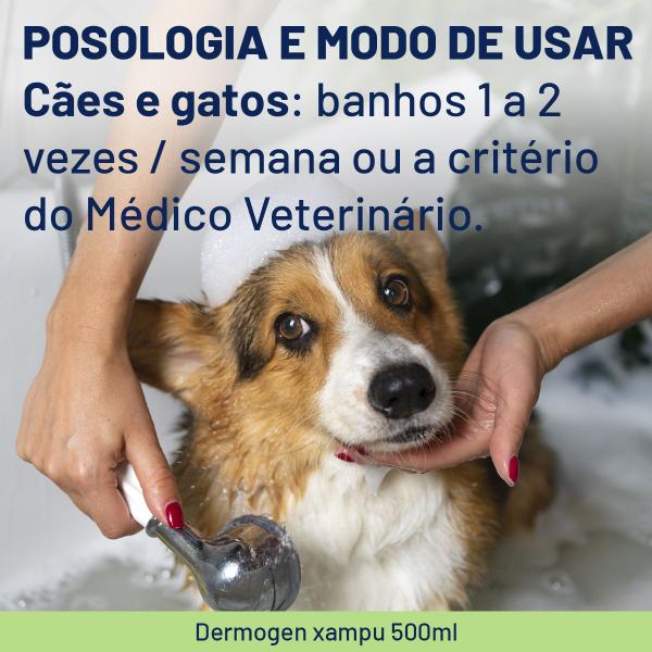 Imagem de Shampoo Dermogen Agener 500ml Para Cães e Gatos