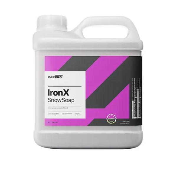 Imagem de Shampoo Descontaminante Metálico Ironx Snow Soap 4L Carpro