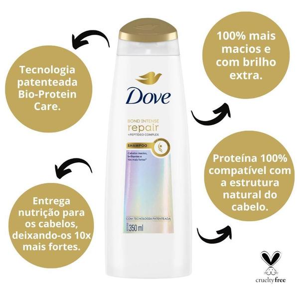 Imagem de Shampoo Dove Bond Intense Repair 350Ml