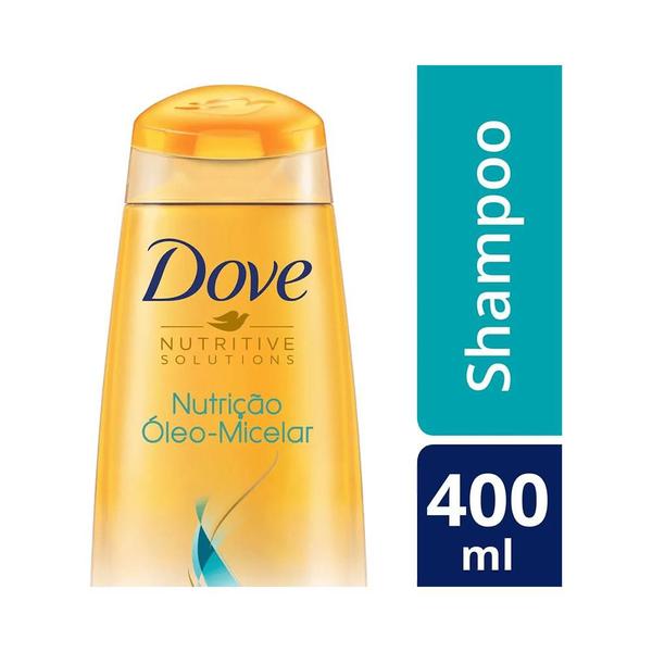 Imagem de Shampoo dove nutrição óleo-micelar 400ml