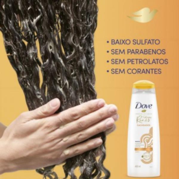 Imagem de Shampoo dove texturas reais cacheados óleo de babosa 400ml Dove 400ml