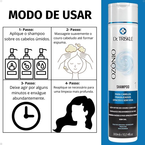 Imagem de Shampoo Dr Triskle Ozônio 300ml