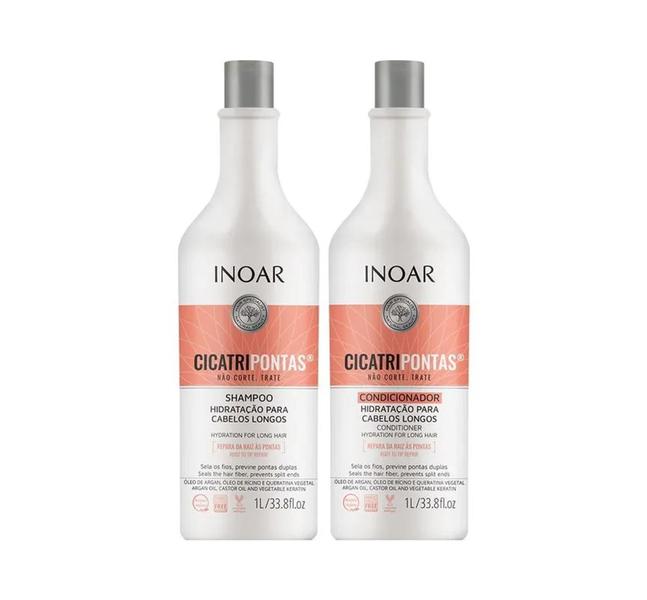 Imagem de Shampoo e Condicionador 1l - Inoar Cicapontas