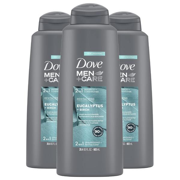 Imagem de Shampoo e condicionador 2 em 1 DOVE MEN + CARE Eucalyptus + Birch