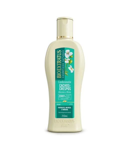 Imagem de Shampoo e Condicionador 250ml Cachos Crespos Bio Extratus