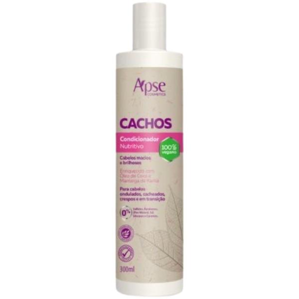 Imagem de Shampoo e Condicionador Apse cachos Nutritivos 2x300ml