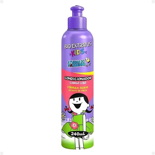 Imagem de Shampoo E Condicionador Bio Extratus Kids Maluquinho Lisos