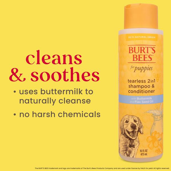 Imagem de Shampoo e condicionador BURT'S BEES PARA ANIMAIS DE ESTIMAÇÃO Tearless Puppy