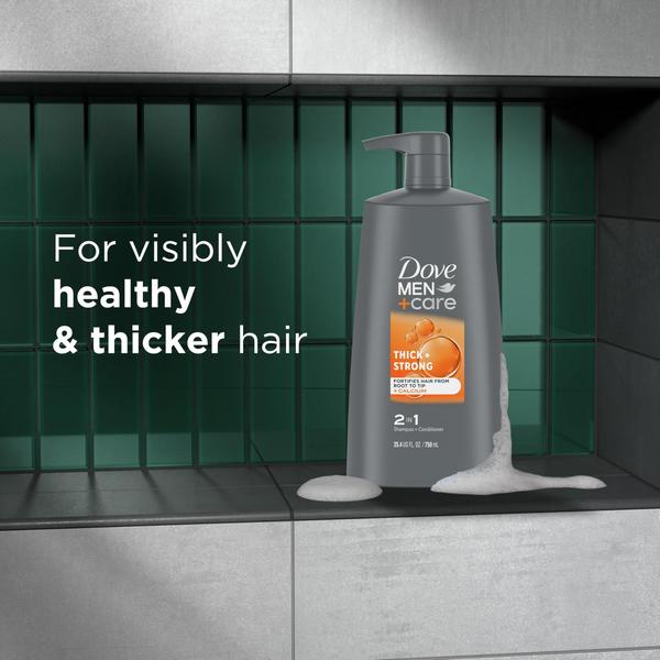 Imagem de Shampoo e condicionador DOVE MEN+ CARE Thick + Strong 25