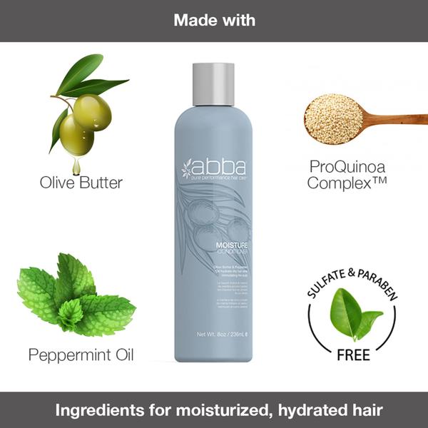 Imagem de Shampoo e condicionador Duo ABBA Pure Moisture 960ml Vegan