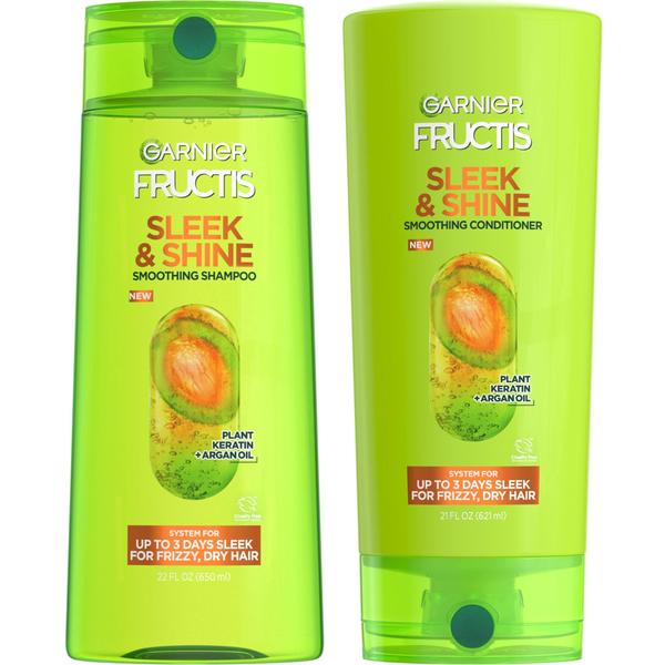 Imagem de Shampoo e Condicionador Garnier Fructis Sleek & Shine - Kit Completo