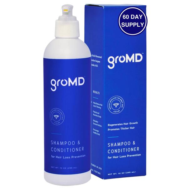 Imagem de Shampoo e condicionador GromD Biotin Hair Growth 300mL