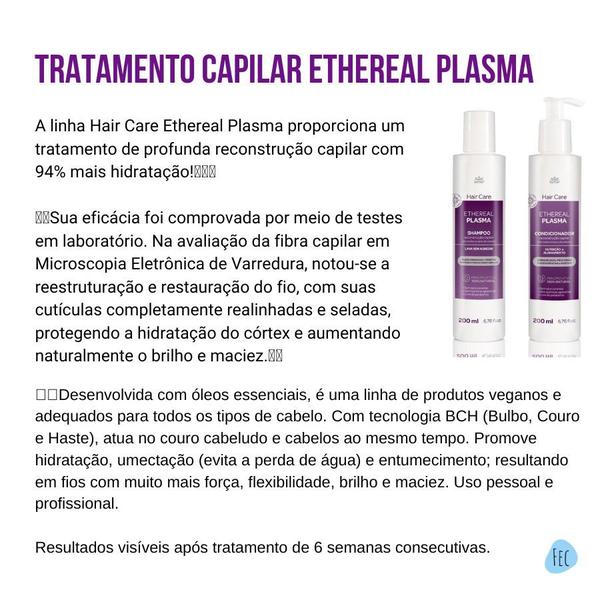 Imagem de Shampoo E Condicionador Hair Care Ethereal Plasma 500ml 