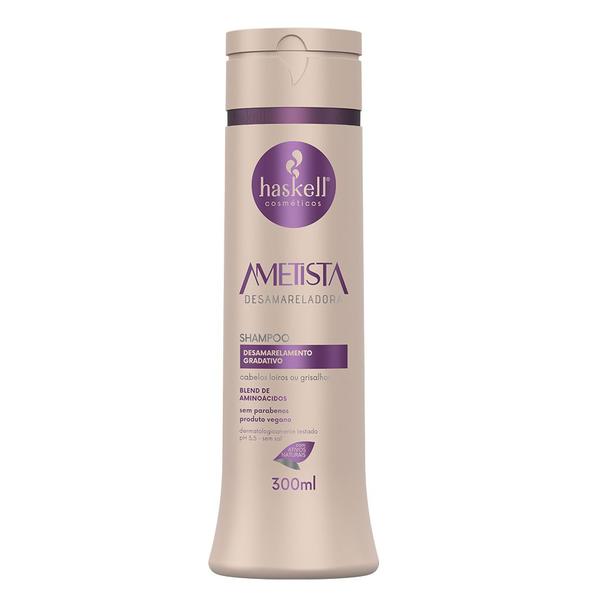 Imagem de Shampoo e Condicionador Haskell Ametista Desamareladora Loiros e Grisalhos 300ml