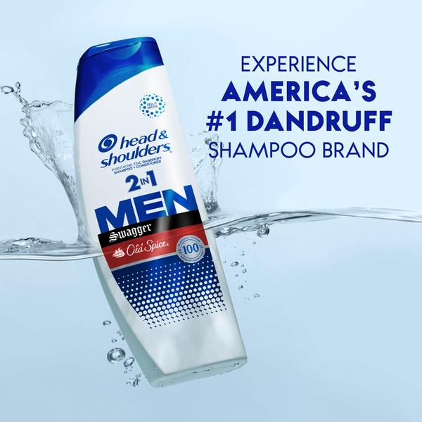 Imagem de Shampoo e condicionador Head & Shoulders 2 em 1 para homens 925 ml x 2