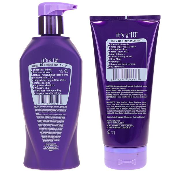 Imagem de Shampoo e Condicionador It's a 10 Miracle Silk Express - Efeito Sedoso