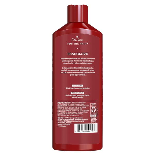 Imagem de Shampoo e condicionador Old Spice Bearglove 400ml Masculino x6