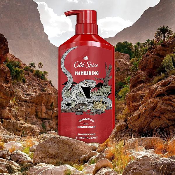 Imagem de Shampoo e condicionador Old Spice MamBaking 2 em 1 1,3 L