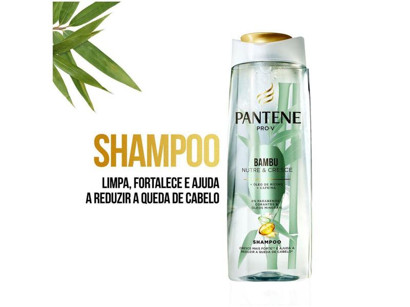 Imagem de Shampoo e Condicionador Pantene Nutre & Cresce - Bambu