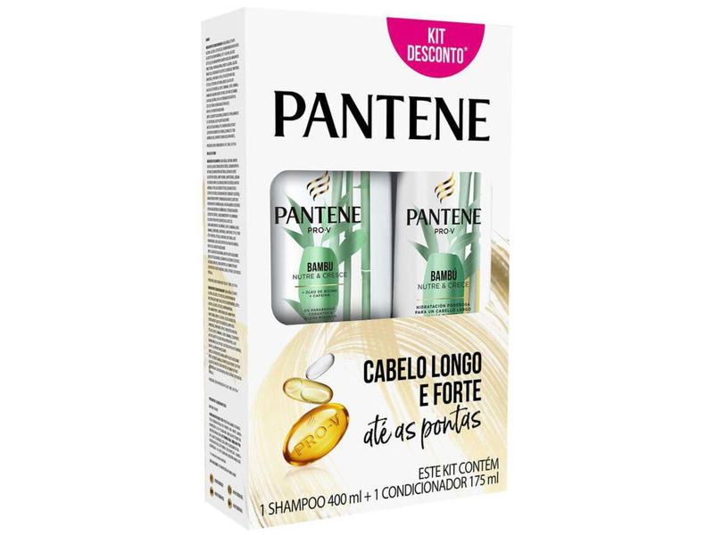 Imagem de Shampoo e Condicionador Pantene Nutre & Cresce - Bambu