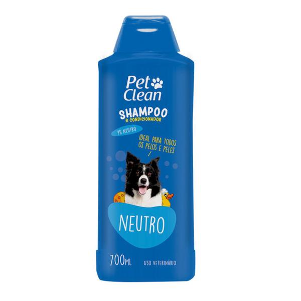 Imagem de Shampoo E Condicionador Para Cachorro Pet Clean Neutro 700 Ml