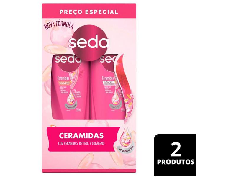 Imagem de Shampoo e Condicionador Seda Ceramidas - 325ml