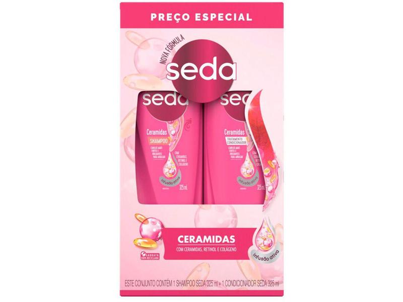 Imagem de Shampoo e Condicionador Seda Ceramidas - 325ml