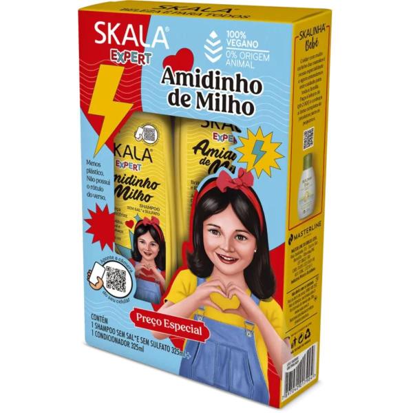 Imagem de Shampoo e Condicionador Skala Amidinho de Milho