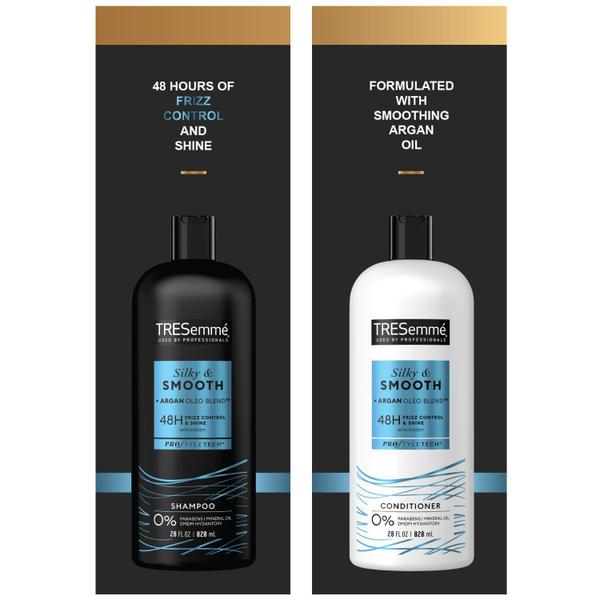 Imagem de Shampoo e condicionador TRESemme Silky & Smooth