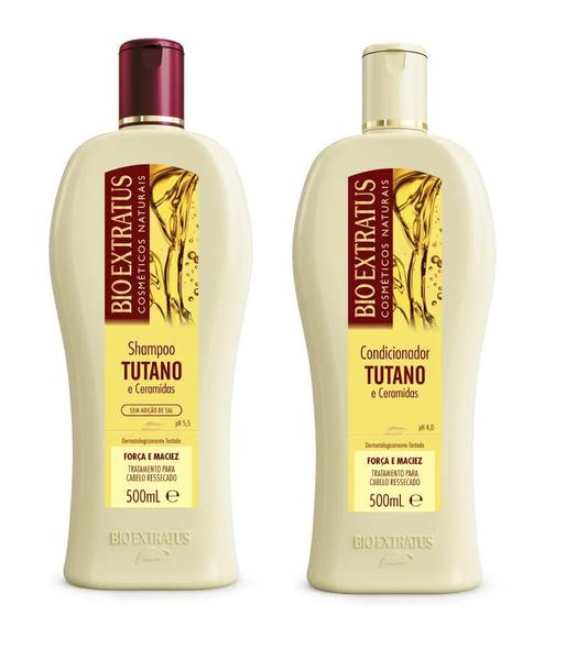 Imagem de Shampoo E Condicionador Tutano  Ceramidas Bio Extratus 500ml