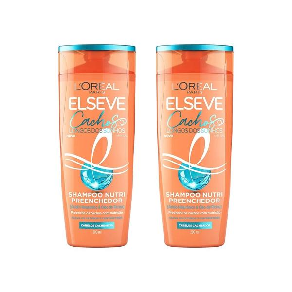 Imagem de Shampoo Elseve 200ml Cachos dos Sonhos - Kit C/ 2un