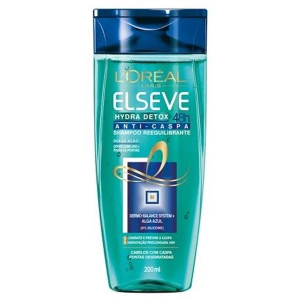 Imagem de Shampoo Elseve Hydra Detox 48h Anti-caspa 200ml