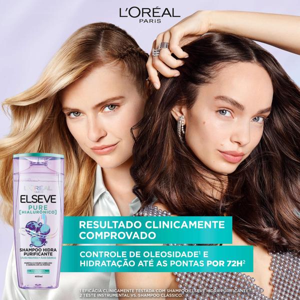 Imagem de Shampoo Elseve Pure Hialurônico 400ml