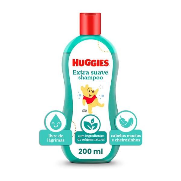 Imagem de Shampoo Extra Suave Huggies Hipoalergênico 200ml Huggies