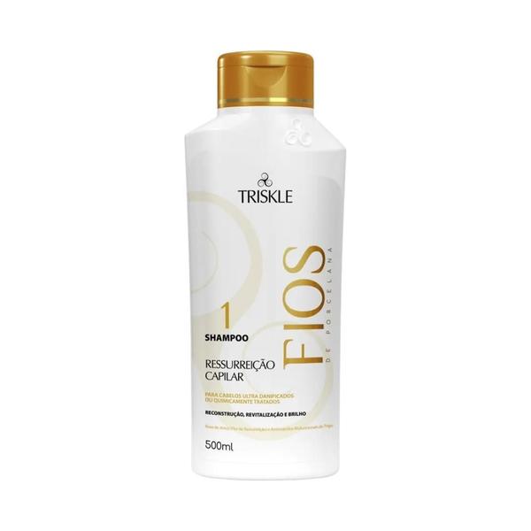 Imagem de Shampoo Fios De Porcelana Triskle Ressurreicao Capilar 500Ml