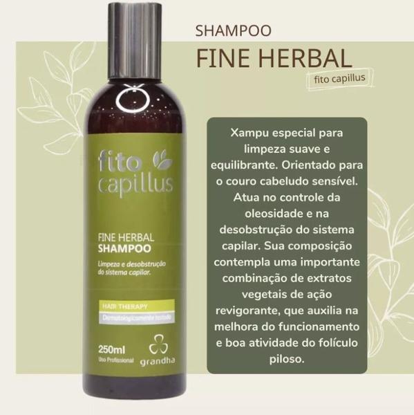 Imagem de Shampoo Fito Capillus Fine Herbal 250ml