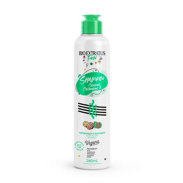 Imagem de Shampoo Fun Crespos e Cacheados Hidratação e Nutrição  240ml Bio Extratus