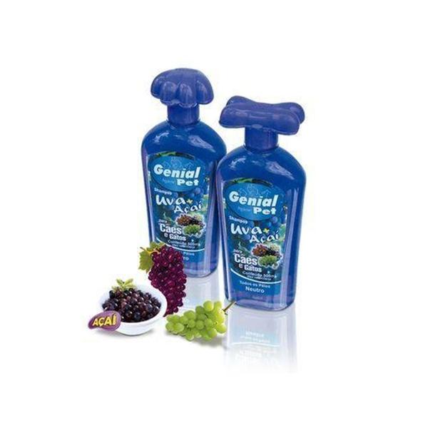 Imagem de Shampoo Genial Pet Uva + Açaí 500ml