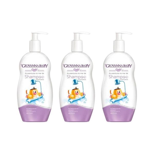 Imagem de Shampoo Giovanna Baby Giby 400Ml - Kit Com 3Un