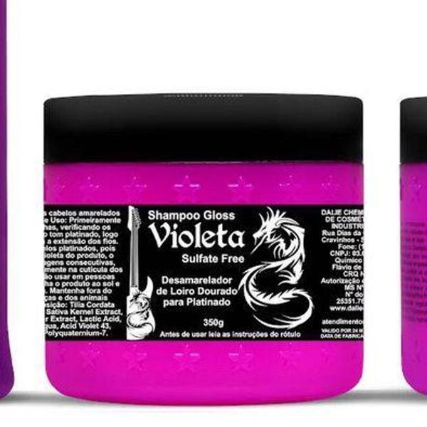 Imagem de SHAMPOO GLOSS VIOLETA COIFFER 350g