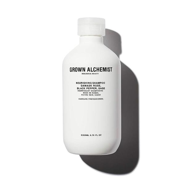 Imagem de Shampoo Grown Alchemist Nourishing 200ml - Rosa Damasco e Pimenta Preta