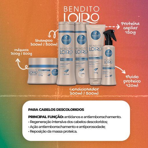 Imagem de Shampoo Haskell Bendito Loiro 300ml