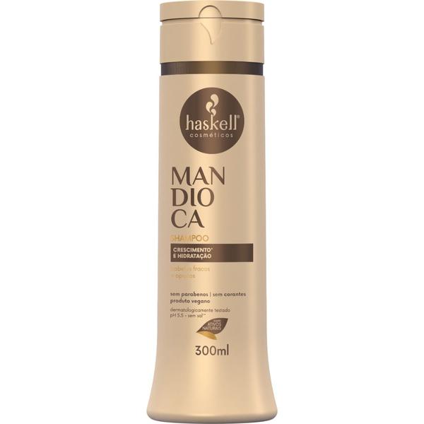 Imagem de Shampoo Haskell Mandioca Hidratação e Crescimento 300 ML