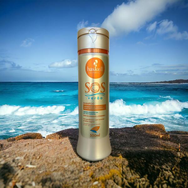 Imagem de Shampoo Haskell Pós-Sol S.O.S Verão Limpeza suave 300ml