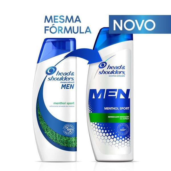 Imagem de Shampoo Head & Shoulders Men Menthol Sport 200ml