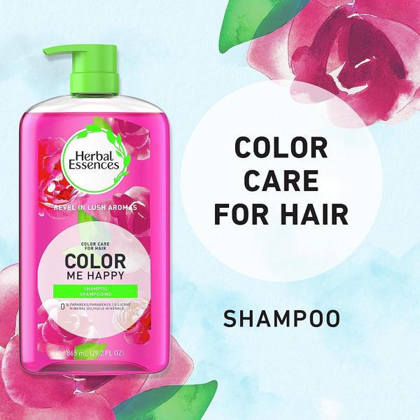 Imagem de Shampoo Herbal Essences Color Me Happy para cabelos coloridos 860 ml