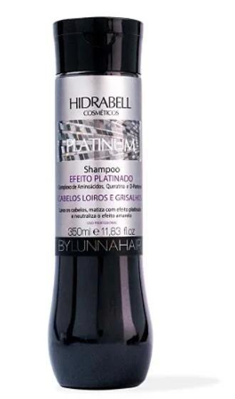 Imagem de Shampoo Hidrabell Platinum By Lunna 350ml