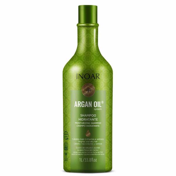 Imagem de Shampoo Hidratante Argan Oil 1l - Inoar