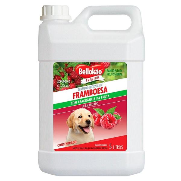 Imagem de Shampoo Hidratante Bellokão Framboesa Premium - 5 Litros